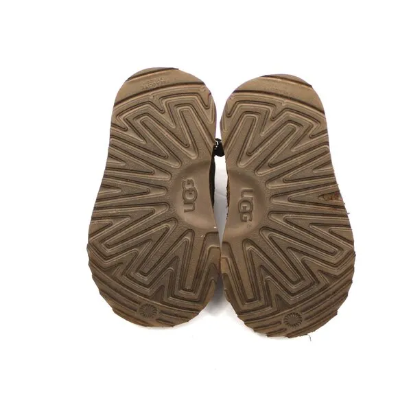 UGG Neumel II Weather Boys Toddler Waterproof Chukka Boots Grizzly Brown Size 6