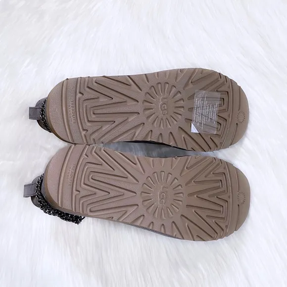 UGG Women’s Classic Mini Chains Shade Suede Boots