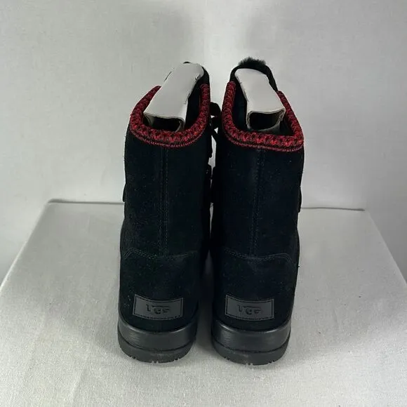 UGG Classic Weather Hiker Hi Black Boots size 7.5