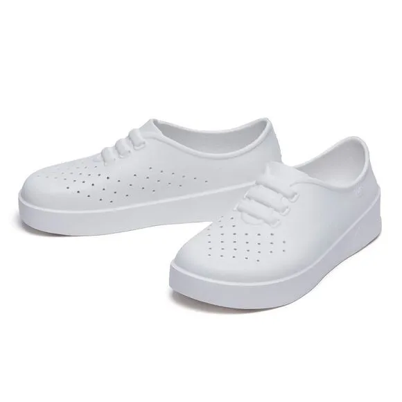 UIN Men's Sandals Beach Summer Anti-Slip Comfort Slippers(Tenerife Ⅱ-pure White)