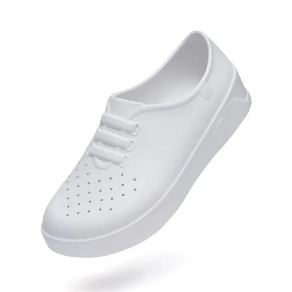 UIN Men's Sandals Beach Summer Anti-Slip Comfort Slippers(Tenerife Ⅱ-pure White)