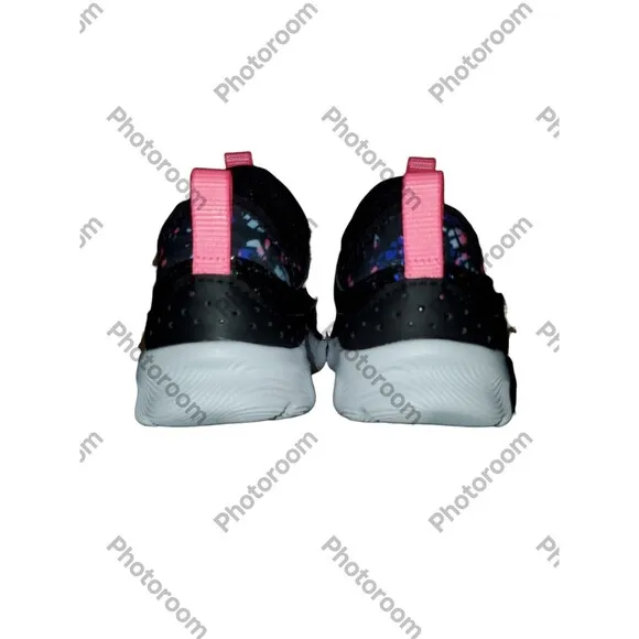 Under Armour Girls' UA Infinity 2.0 AL Printed Running Shoes Black/Black/Pink