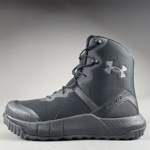 Under Armour Micro G Valsetz Mid Men’s 11 Triple Black Tactical Boots Waterproof