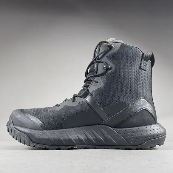 Under Armour Micro G Valsetz Mid Men’s 11 Triple Black Tactical Boots Waterproof