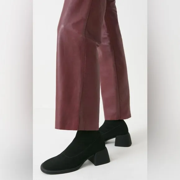 Vagabond Ansie Black Synthetic Stretch Boot Women’s Size 40