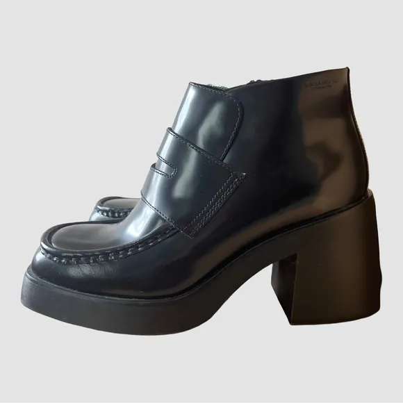 Vagabond Black Platform Black Heel Ankle “Brooke” Boots EU40 ($210)