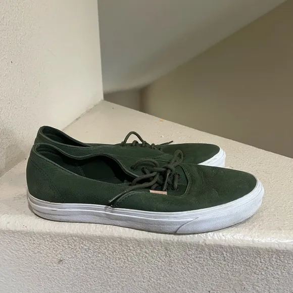 Vans‎ Era Decon California Collection Nappa Leather Dark Green Size 11.5