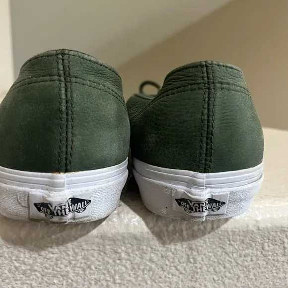 Vans‎ Era Decon California Collection Nappa Leather Dark Green Size 11.5
