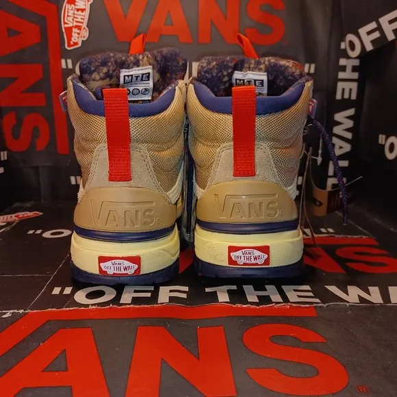 Vans Men's 8.5/Women's 10 Ultrarange Exo MTE-2 All Weather Boots Taos Taupe Blue