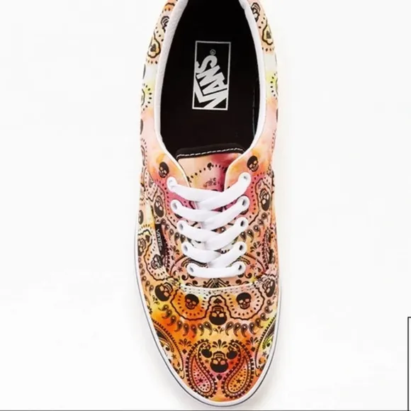 Vans Skull Tie Dye Era Bandana Shoes Sneaker Allover Graphic New in Box