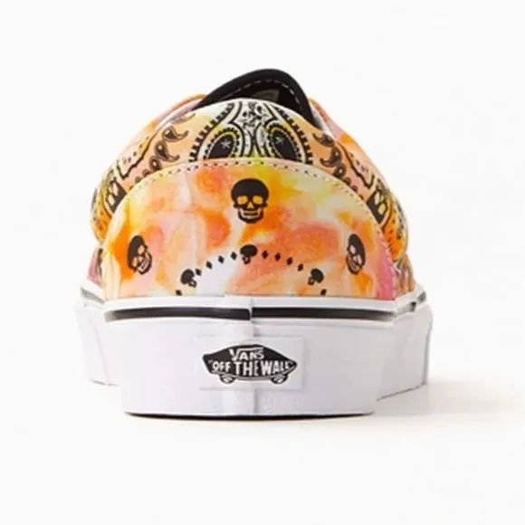 Vans Skull Tie Dye Era Bandana Shoes Sneaker Allover Graphic New in Box