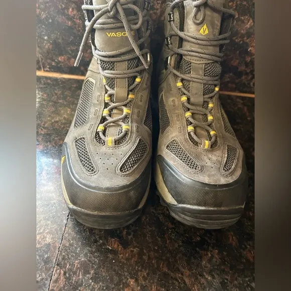 Vasque Breeze LT Gore-Tex GTX Hiking Boots 7480M Mid Gray Black Mens Size 14 M