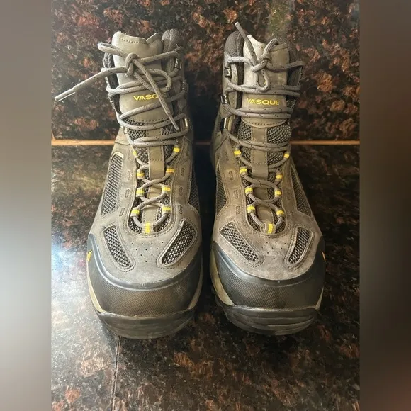 Vasque Breeze LT Gore-Tex GTX Hiking Boots 7480M Mid Gray Black Mens Size 14 M
