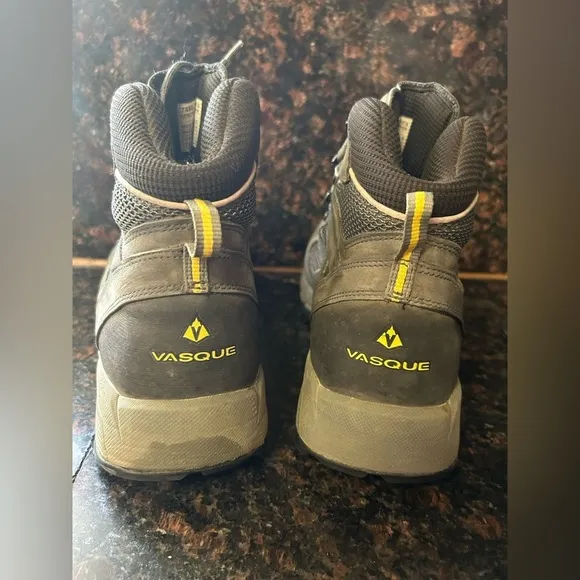 Vasque Breeze LT Gore-Tex GTX Hiking Boots 7480M Mid Gray Black Mens Size 14 M