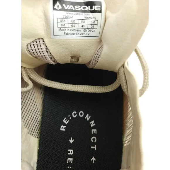 Vasque Here Low Shoe Reconnect Hiking Running Shoes Size 9 M Women's