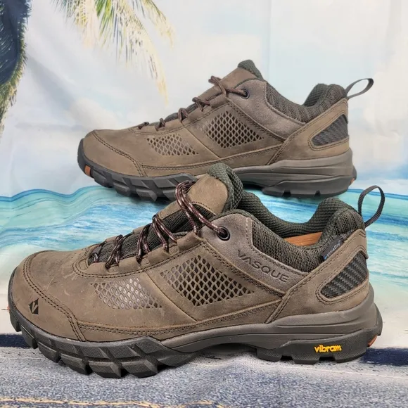 Vasque Talus AT Low Ultradry Leather Waterproof Hiking Trail Mens 9.5