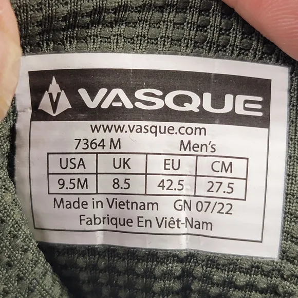 Vasque Talus AT Low Ultradry Leather Waterproof Hiking Trail Mens 9.5