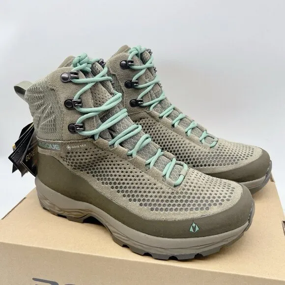 Vasque Torre at GTX Womens US 8.5 Hiking Shoes Sage Vert Waterproof Lace Up