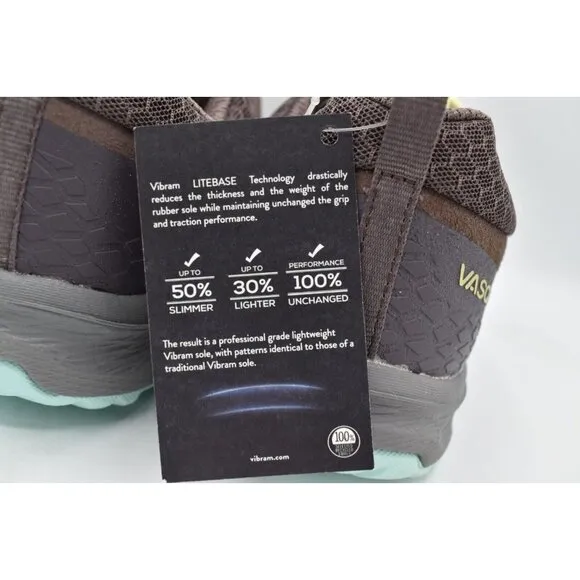 Vasque Womens Size 10 Breeze LT NTX Low Waterproof Sparrow Suede Hiking Shoes