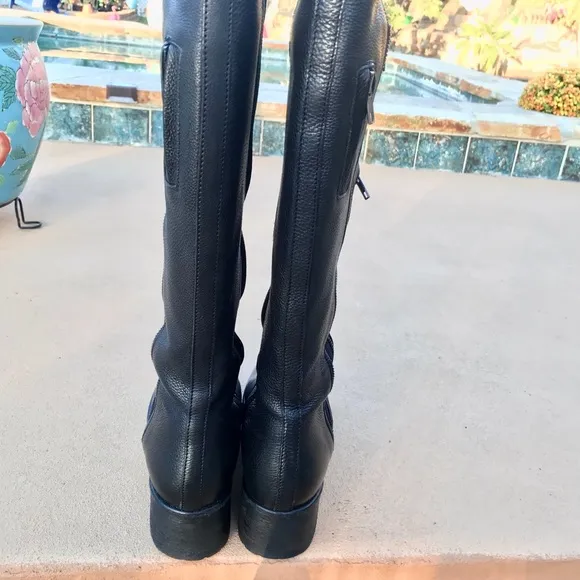 Vera Wang Lavender Label Tall Moto Riding Boot
