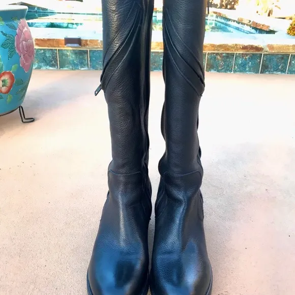 Vera Wang Lavender Label Tall Moto Riding Boot