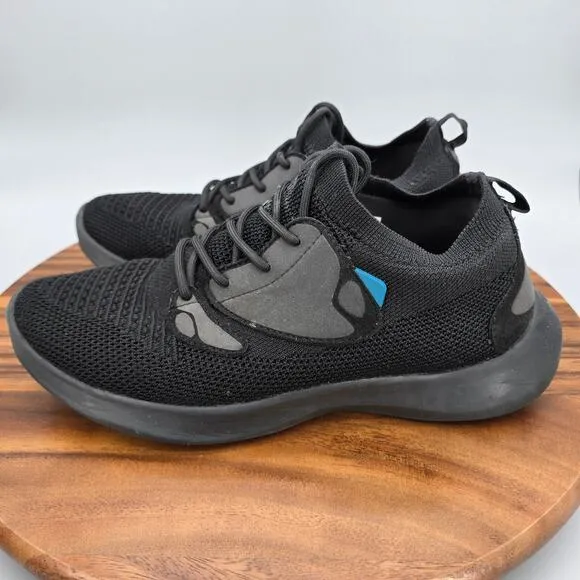 Vessi Everyday 2.0 Shoes Men's 8 Black Waterproof Athletic Running Sneakers