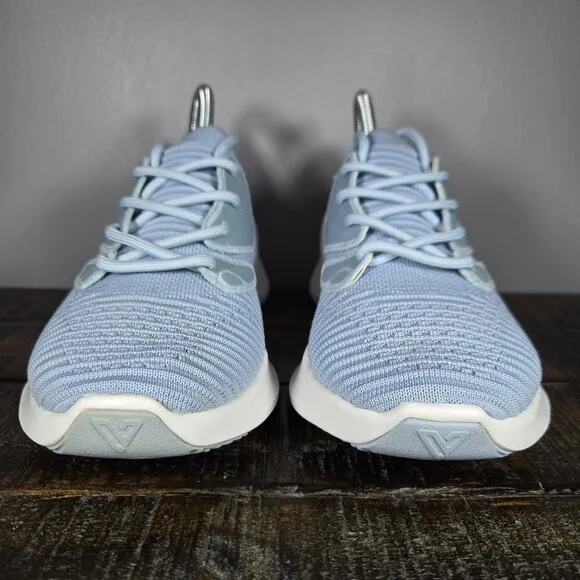 Vessi Everyday 2.0 Womens Size 7 Lace Up Waterproof Shoes Sneakers Sky Blue
