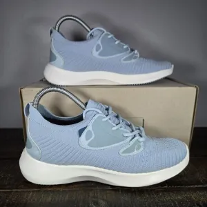Vessi Everyday 2.0 Womens Size 7 Lace Up Waterproof Shoes Sneakers Sky Blue
