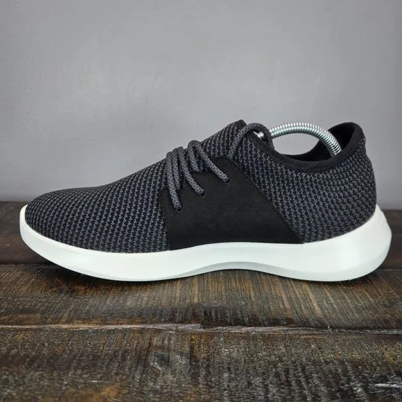 Vessi Everyday Classic Mens Size 11 Lace Up Waterproof Shoes Sneaker Black White