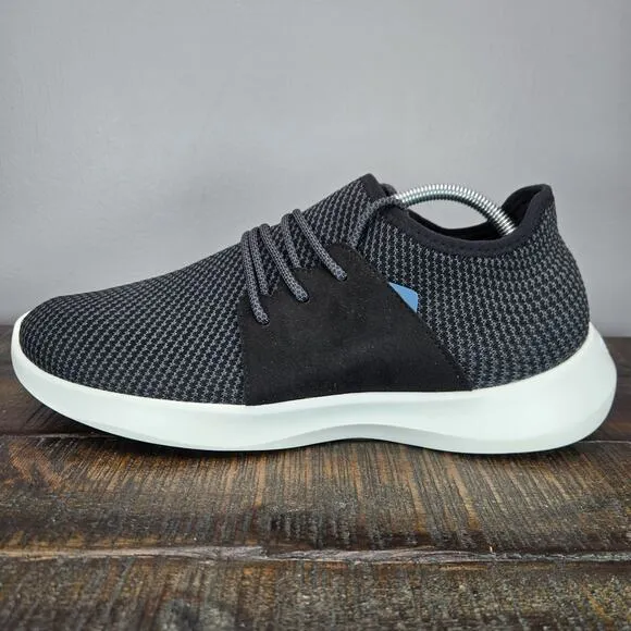 Vessi Everyday Classic Mens Size 11 Lace Up Waterproof Shoes Sneaker Black White