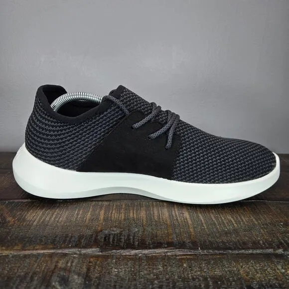 Vessi Everyday Classic Mens Size 11 Lace Up Waterproof Shoes Sneaker Black White