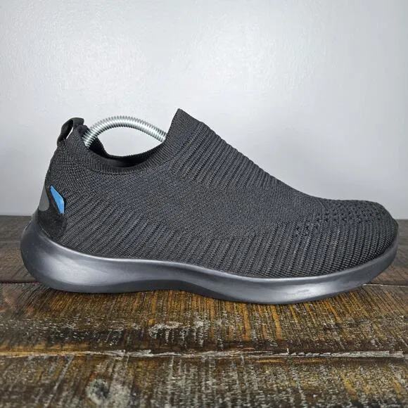 Vessi Everyday Move Slip On Mens Size 10 Waterproof Shoes Sneakers Black