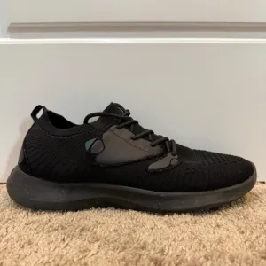 Vessi Everyday Move Sneakers Waterproof Breathable Black Knit Shoes M10