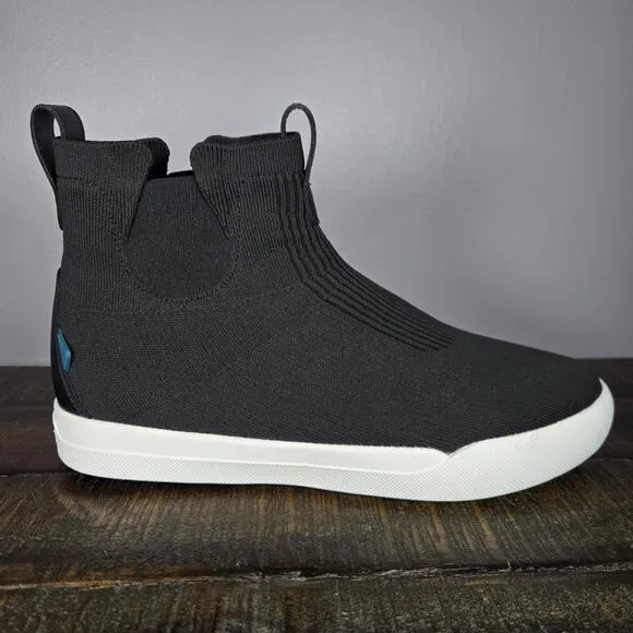 Vessi Weekend Chelsea Mens Size 10 Waterproof Shoes Sneakers Black White