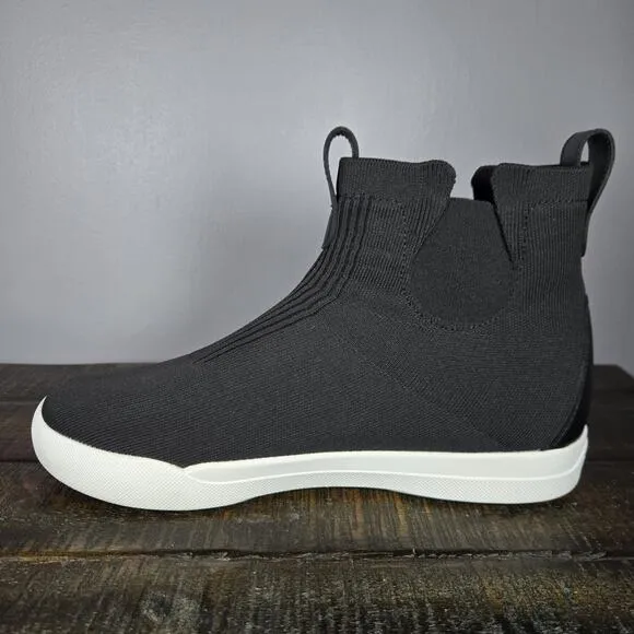 Vessi Weekend Chelsea Mens Size 10 Waterproof Shoes Sneakers Black White