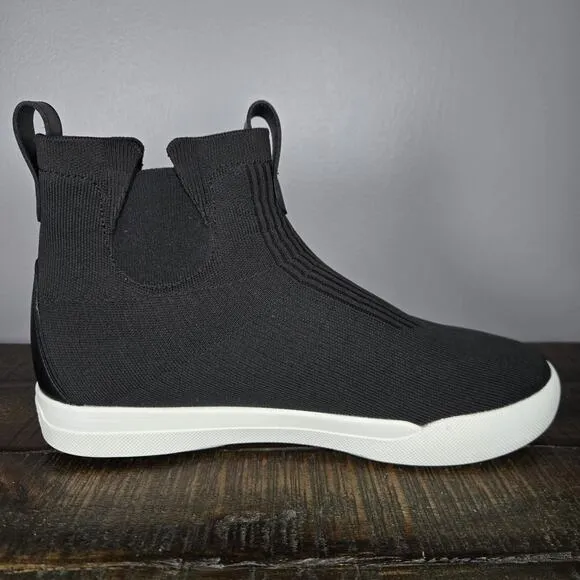 Vessi Weekend Chelsea Mens Size 10 Waterproof Shoes Sneakers Black White