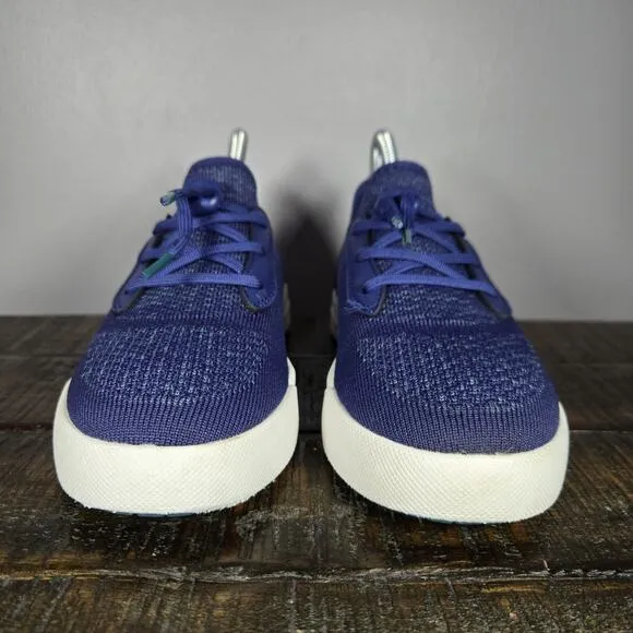 Vessi Weekend Sneaker Kids Size J3 Waterproof Shoes Sneakers Denim Blue White