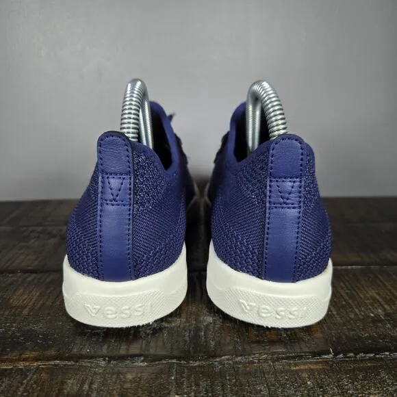 Vessi Weekend Sneaker Kids Size J3 Waterproof Shoes Sneakers Denim Blue White