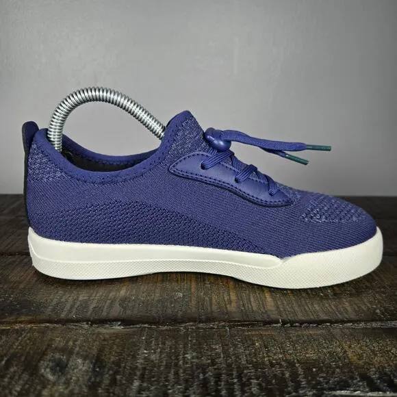 Vessi Weekend Sneaker Kids Size J3 Waterproof Shoes Sneakers Denim Blue White