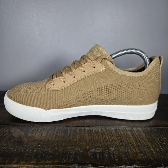 Vessi Weekend Sneaker Mens Size 9 Waterproof Shoes Sneakers Oak Brown White