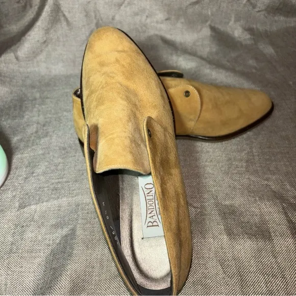 Vintage Bandolino Suede Chukka Ankle Boots made in Italy Size 8.5M