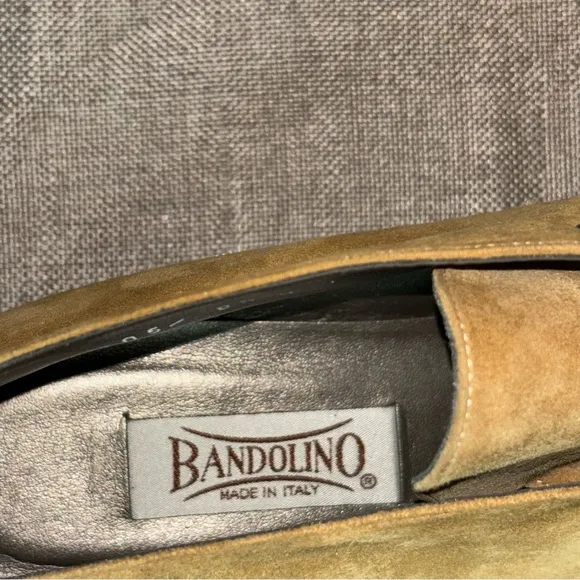 Vintage Bandolino Suede Chukka Ankle Boots made in Italy Size 8.5M