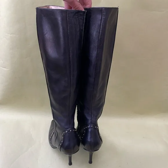 Vintage black Michael Kors all leather boots