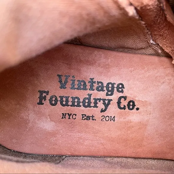 🆕Vintage Foundry Morgan Cognac Boots | Sz 6.5