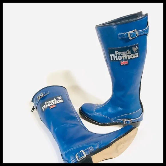 *Vintage* FRANK THOMAS Motorcycle Boots!
