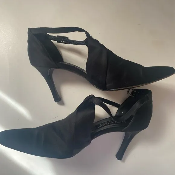 Vintage Giorgio Armani satin heels