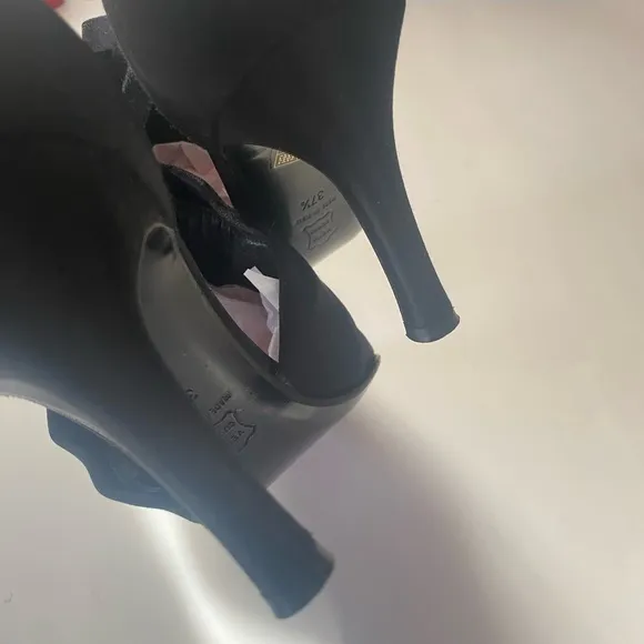 Vintage Giorgio Armani satin heels