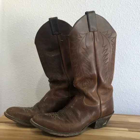 Vintage Justin Cowboy Boots