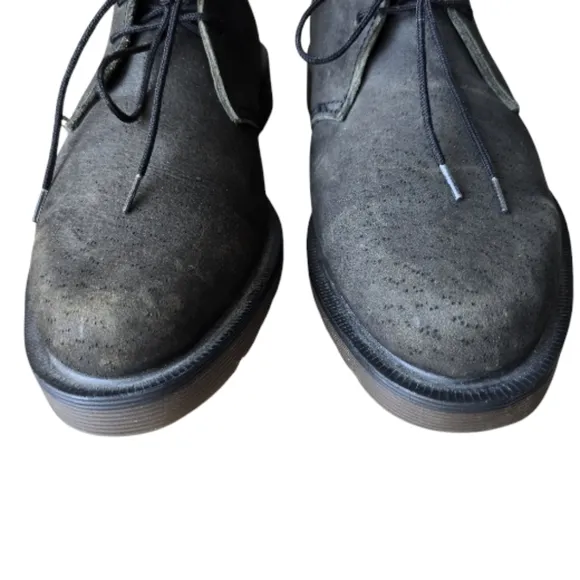 Vintage Made in England Dr Martens Dark Green Chukka Boots
