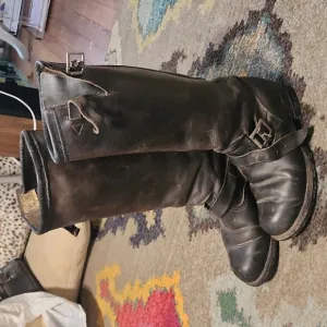 Vintage Nasty Feet Motorcycle Engineer Boots